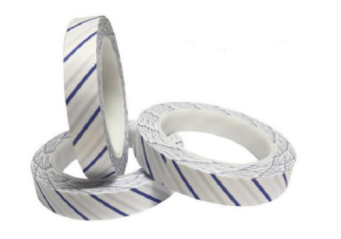 Rollos de cinta indicadora química Clase 1 para peróxido de hidrógeno