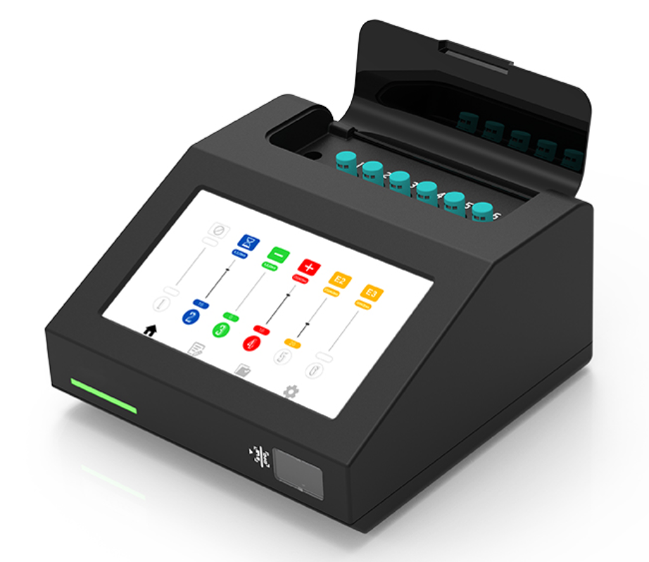 Incubadora automática de 6 posiciones con pantalla táctil a color